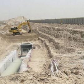 Expo 2020 sewerage and storm water network, Dubai