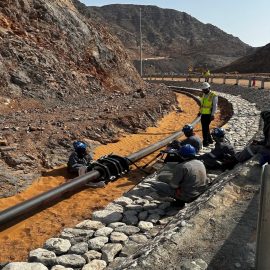 Construction, Maintenance, Development and Upgrading of Jabal Mibrih Road Potable Water Pipeline Installation